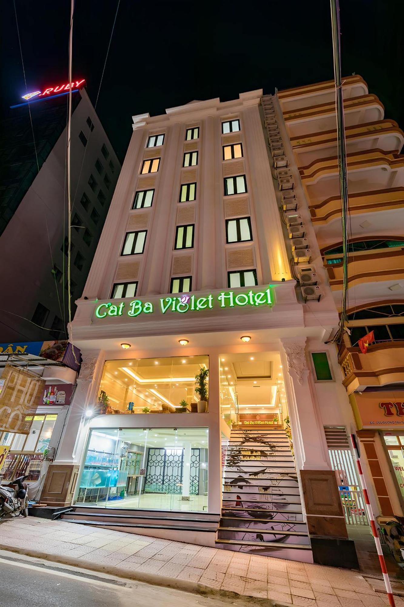 Cat Ba Violet Hotel Chan Chau エクステリア 写真