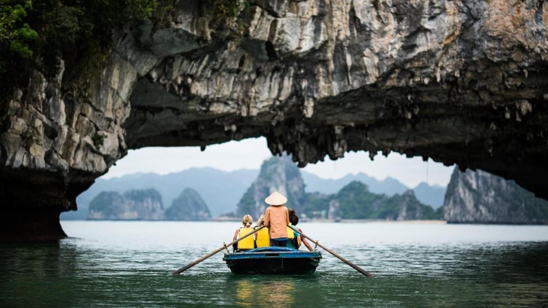 Cat Ba Violet Hotel Chan Chau エクステリア 写真